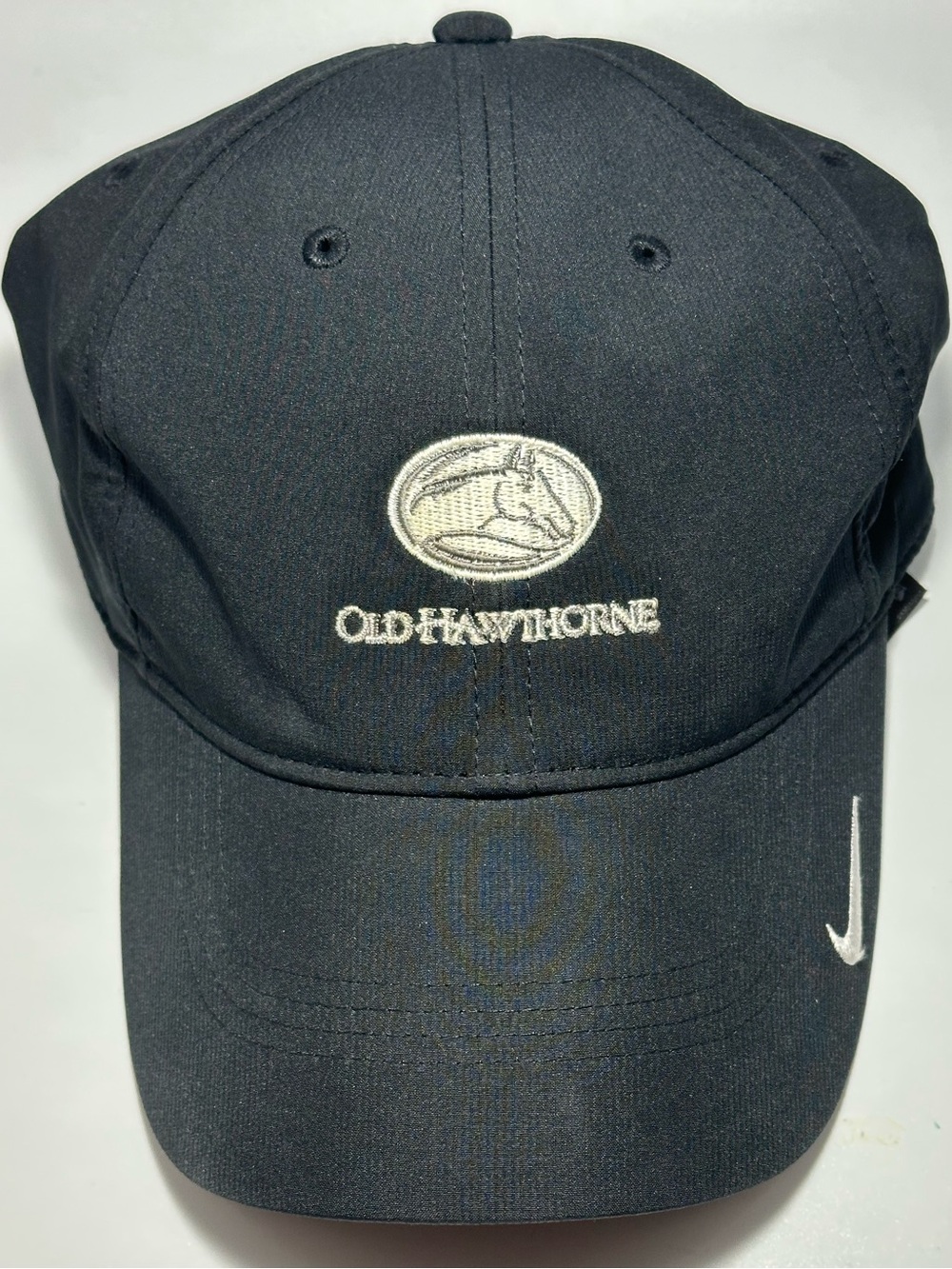 Nike Black Old Hawthorne Logo Baseball Cap